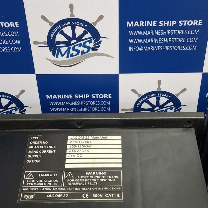 JRCS JACOM-22 2710137401 MAIN UNIT JACOM-22 121404 ALARM INTERFACE UNIT JACOM-22 DISPLAY COMPLETE UNIT