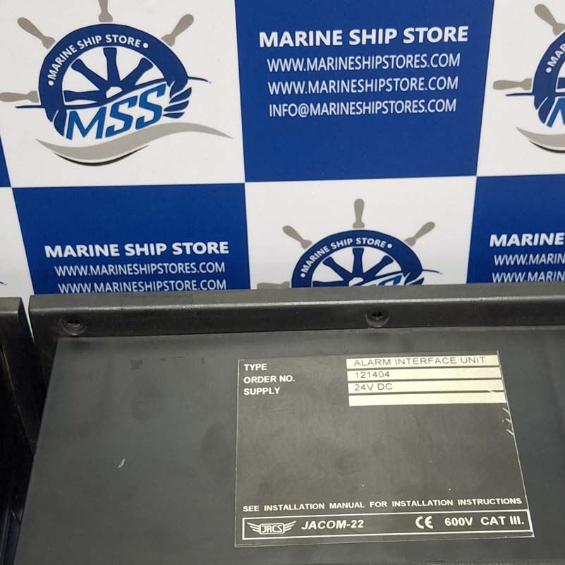 JRCS JACOM-22 2710137401 MAIN UNIT JACOM-22 121404 ALARM INTERFACE UNIT JACOM-22 DISPLAY COMPLETE UNIT