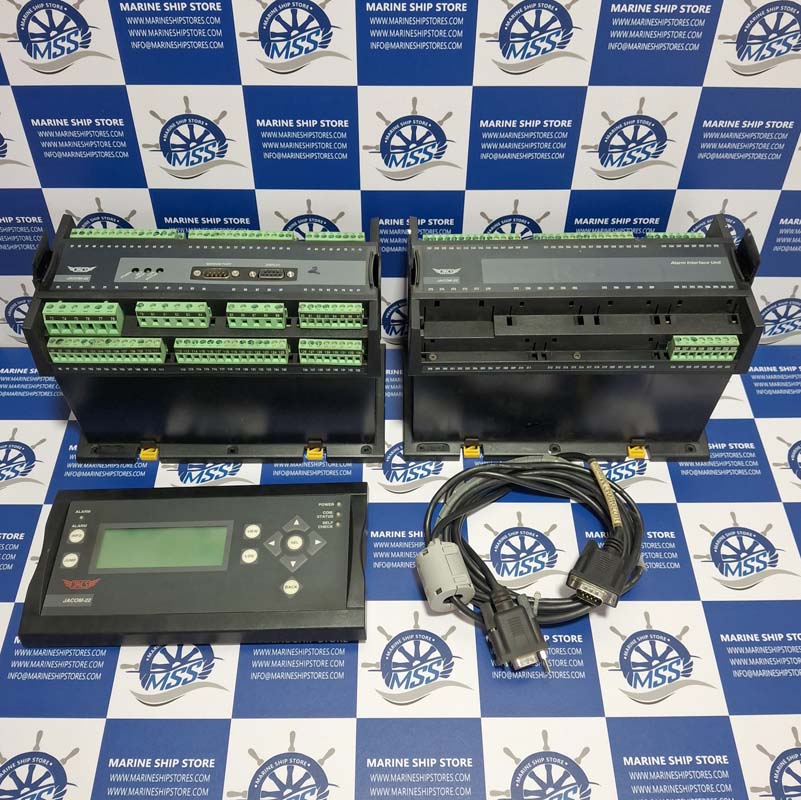 JRCS JACOM-22 2710137401 MAIN UNIT JACOM-22 121404 ALARM INTERFACE UNIT JACOM-22 DISPLAY COMPLETE UNIT