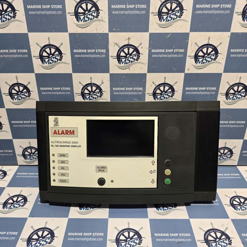 KONGSBERG AUTRONICA AUTROCARGO 2000 NL-190 ALARM GRAPHIC DISPLAY