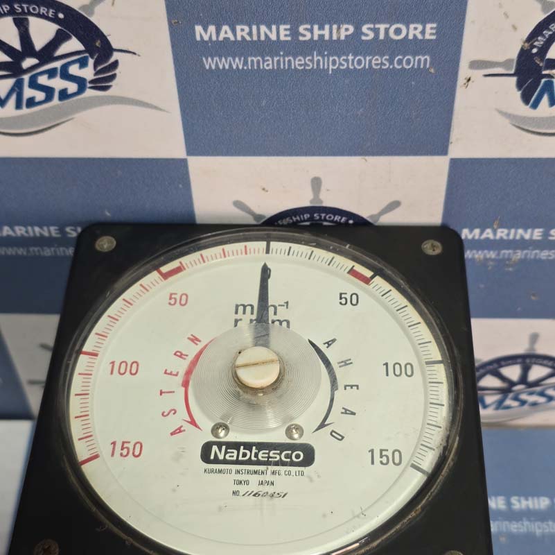 NABTESCO 0-150 74753497-03 RPM METER