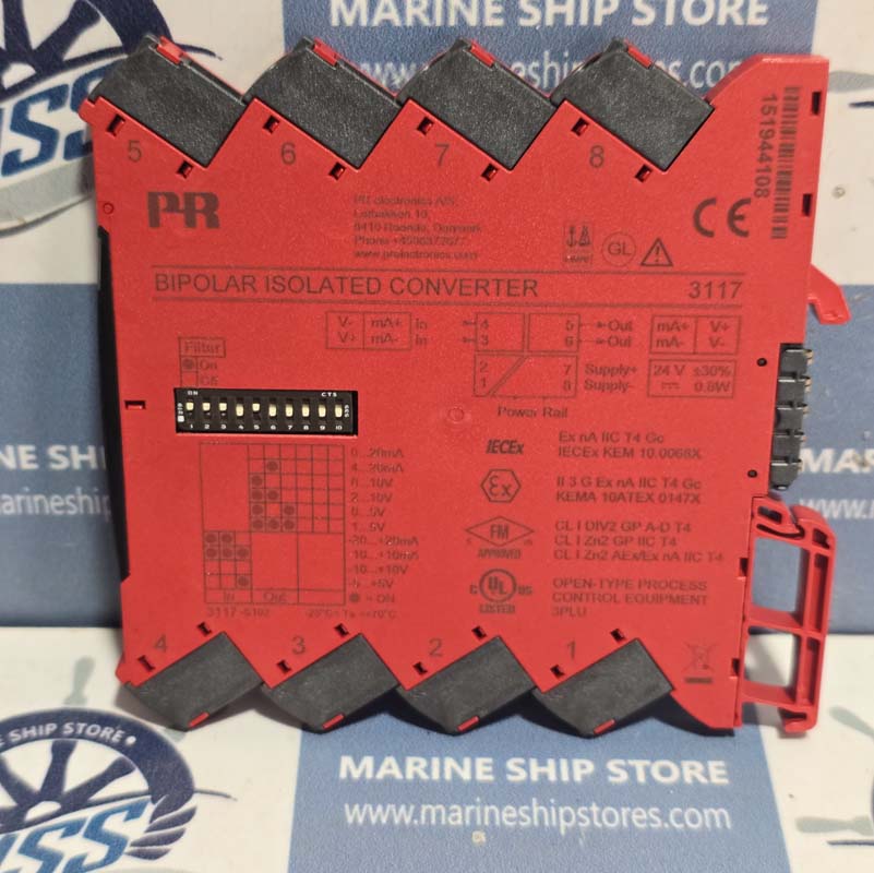 PR ELECTRONICS 3117 BIPOLAR ISOLATED CONVERTER-1 PR ELECTRONICS 3117 BIPOLAR ISOLATED CONVERTER