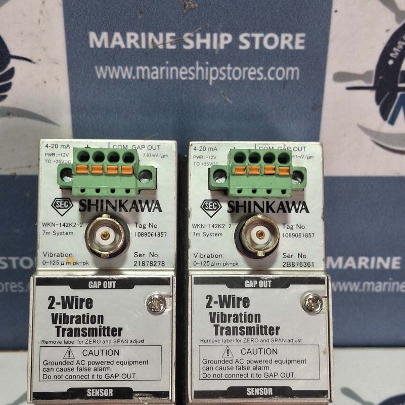 SHINKAWA WKN-142K2-2 2-WIRE VIBRATION TRANSMITTER-1 SHINKAWA WKN-142K2-2 2-WIRE VIBRATION TRANSMITTER