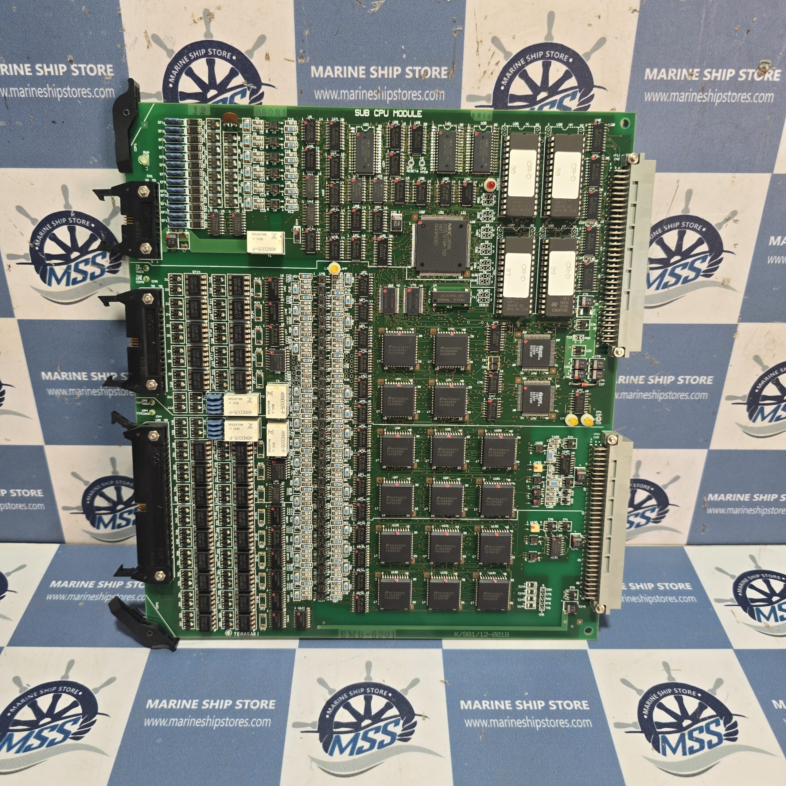 TERASAKI EMB-6201 K-981-12-001B SUB CPU MODULE