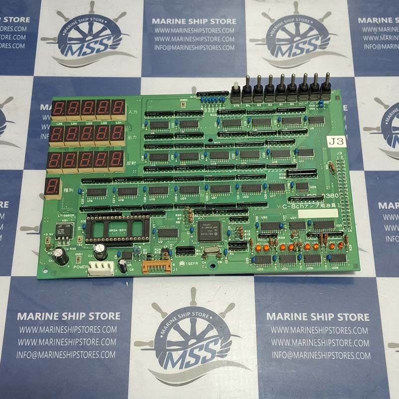 MARINE ELECTRONICS HPB-0380 C-8CH PCB BOARD