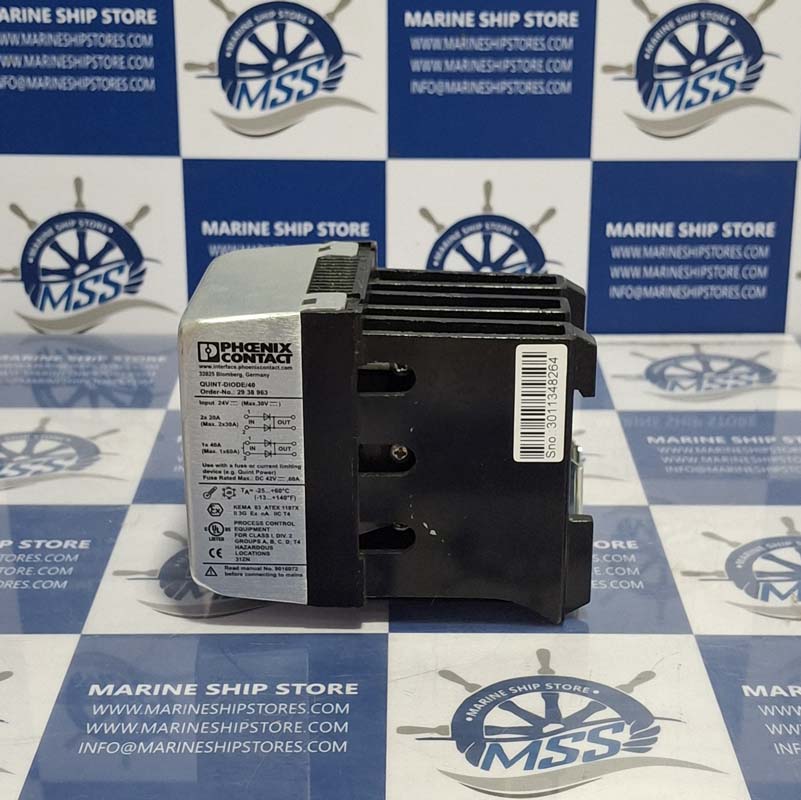 PHOENIX CONTACT QUINT-DIODE-40 29 38 963 REDUNDANCY MODULE-2 PHOENIX CONTACT QUINT-DIODE-40 29 38 963 REDUNDANCY MODULE