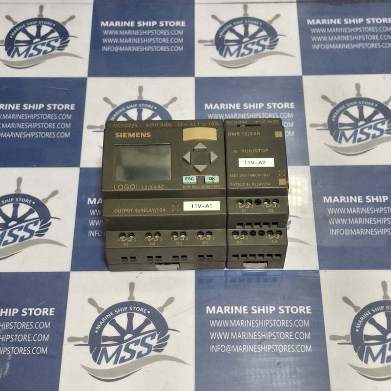SIEMENS 6ED1 052-1MD00-0BA5 6ED1 055-1MB00-0BA1 LOGIC MOD DISPLAY CONTROLLER EXPANSION MODULE