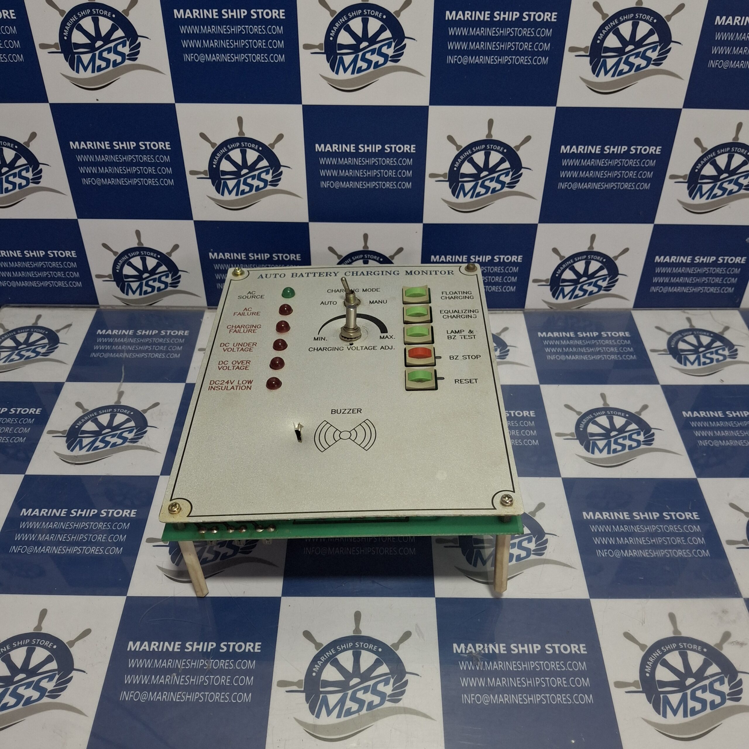 DESCO AUTO BATTERY CHARGING MONITOR PCB BOARD-2 DESCO AUTO BATTERY CHARGING MONITOR PCB BOARD