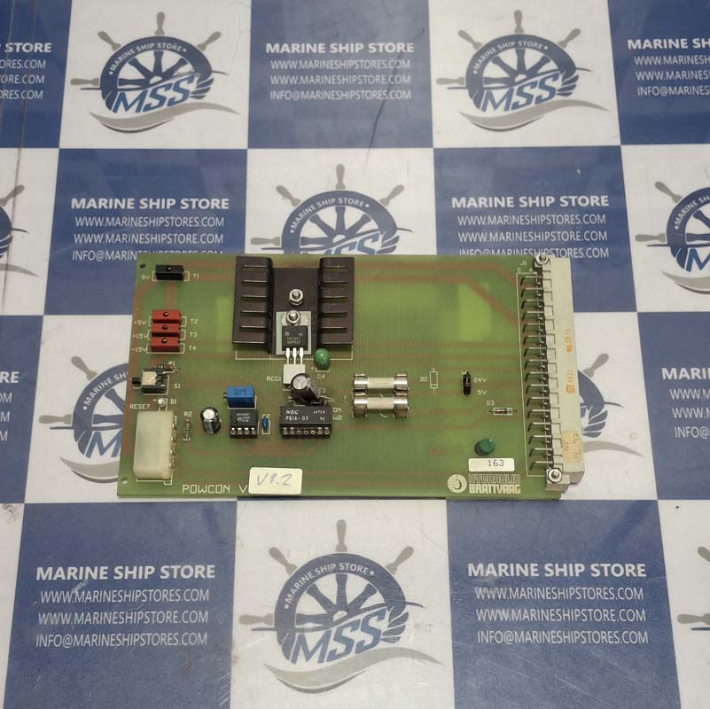 HYDRAULIK BRATTVAAG POWCON V1.2 PCB CARD-1 HYDRAULIK BRATTVAAG POWCON V1.2 PCB CARD