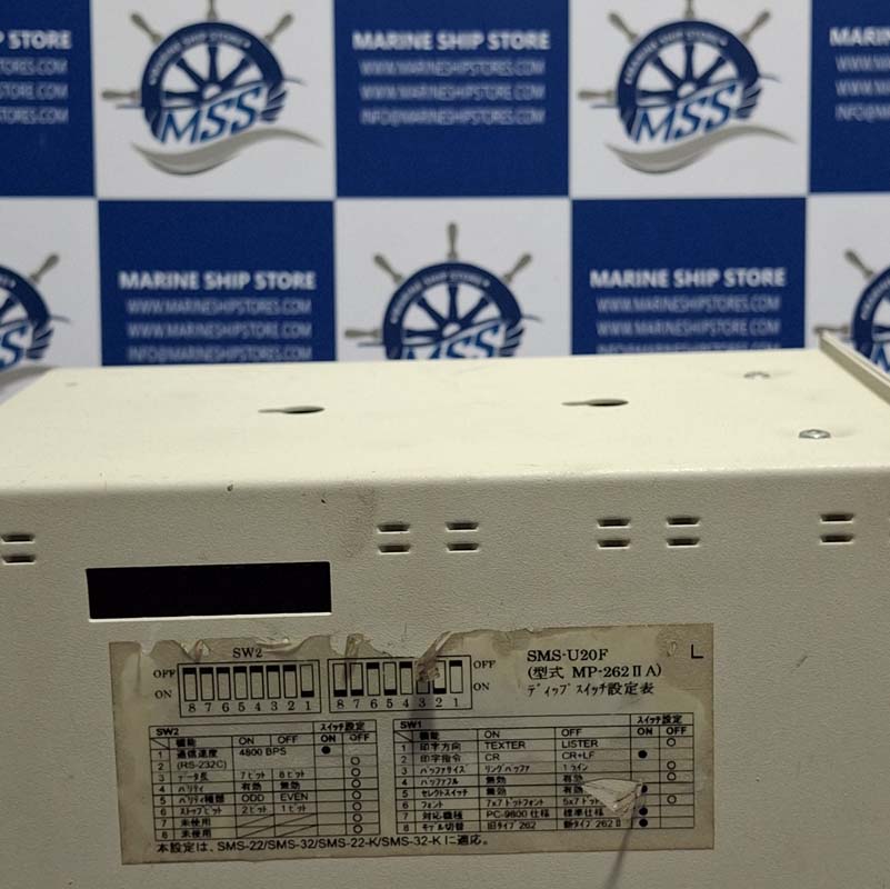 JRCS NADA SMS-U20F-A35J MP-262IIJ-35RB3F ALARM PRINTER-3 JRCS NADA SMS-U20F-A35J MP-262IIJ-35RB3F ALARM PRINTER