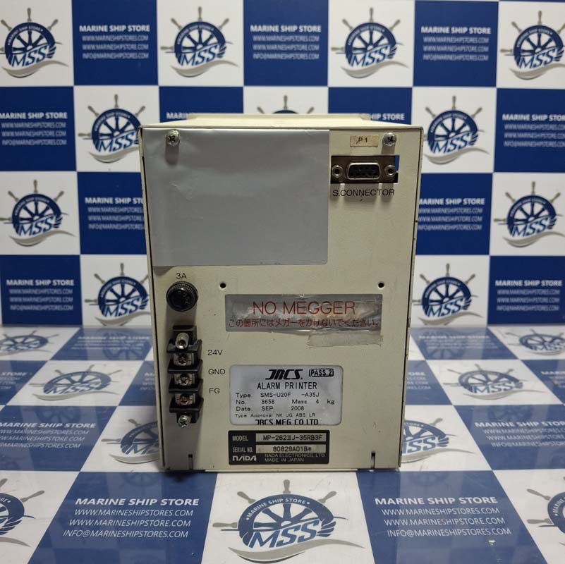 JRCS NADA SMS-U20F-A35J MP-262IIJ-35RB3F ALARM PRINTER-4 JRCS NADA SMS-U20F-A35J MP-262IIJ-35RB3F ALARM PRINTER