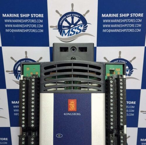 KONGSBERG RDIOR420 306713 REV.1.5.0 REMOTE DIGITAL INPUT OUTPUT AND RELAY MODULE