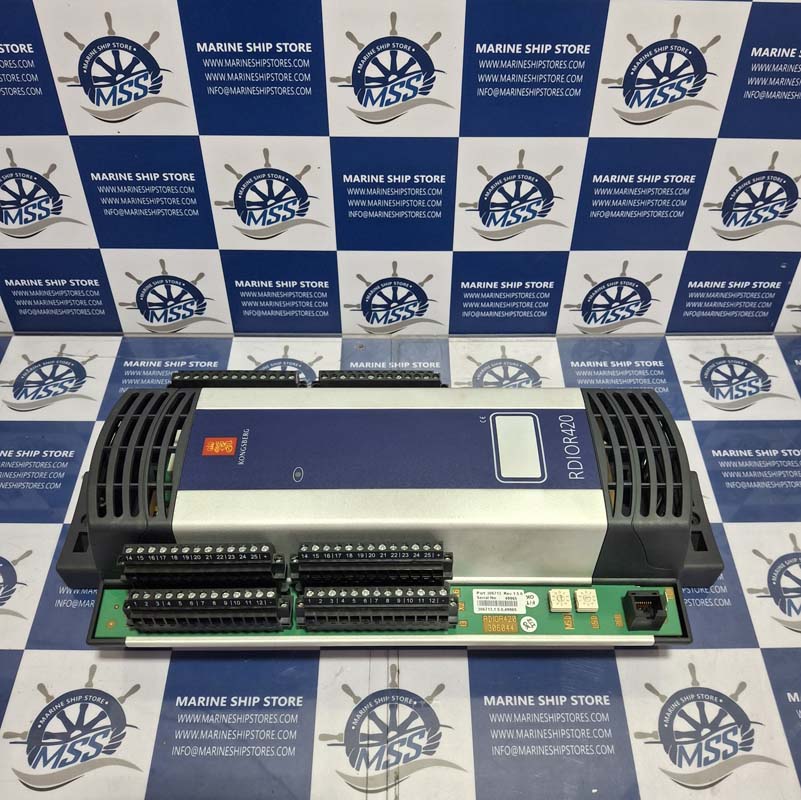 KONGSBERG RDIOR420 306713 REV.1.5.0 REMOTE DIGITAL INPUT OUTPUT AND RELAY MODULE-5 KONGSBERG RDIOR420 306713 REV.1.5.0 REMOTE DIGITAL INPUT OUTPUT AND RELAY MODULE