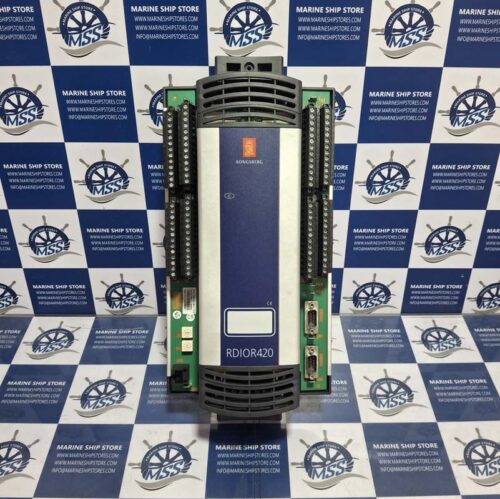 KONGSBERG RDIOR420 306713 REV.1.5.0 REMOTE DIGITAL INPUT OUTPUT AND RELAY MODULE