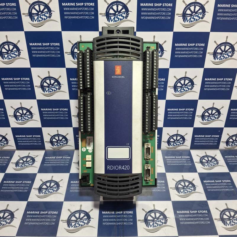 KONGSBERG RDIOR420 306713 REV.1.5.0 REMOTE DIGITAL INPUT OUTPUT AND RELAY MODULE KONGSBERG RDIOR420 306713 REV.1.5.0 REMOTE DIGITAL INPUT OUTPUT AND RELAY MODULE