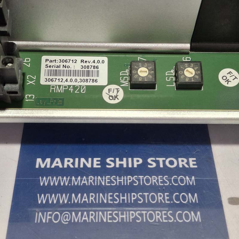KONGSBERG RMP420 306712 REV.4.0.0 REMOTE IO MODULE-6 KONGSBERG RMP420 306712 REV.4.0.0 REMOTE IO MODULE