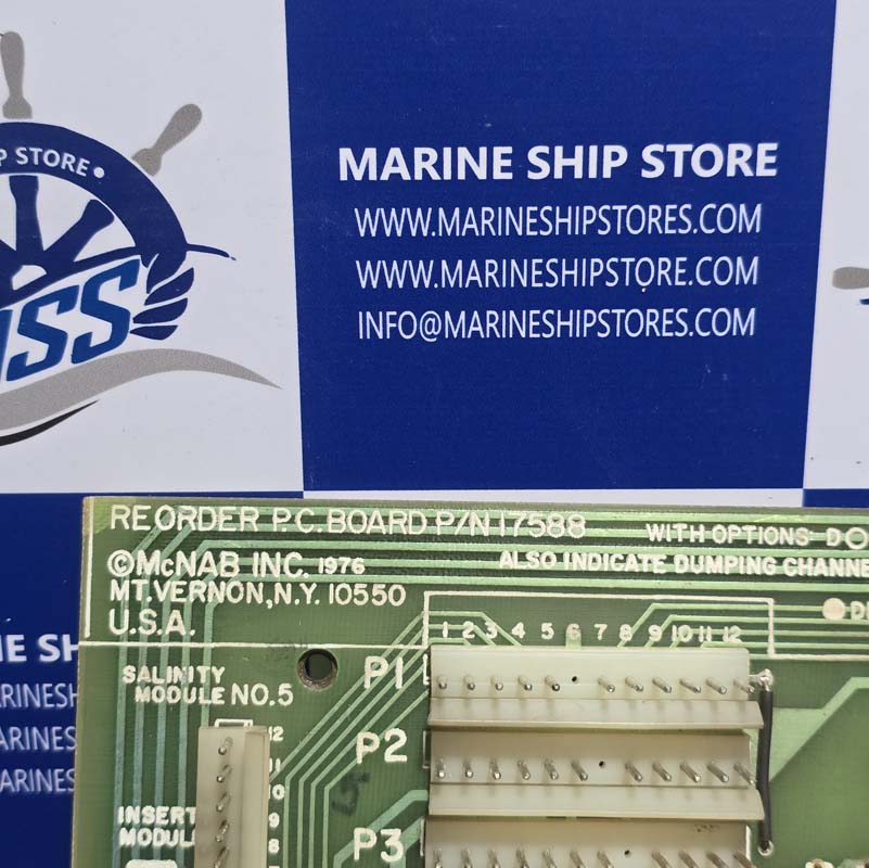MCNAB INC 17588 REORDER P.C. BOARD