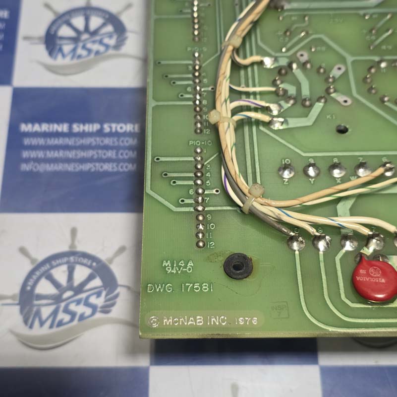 MCNAB INC 17588 REORDER P.C. BOARD