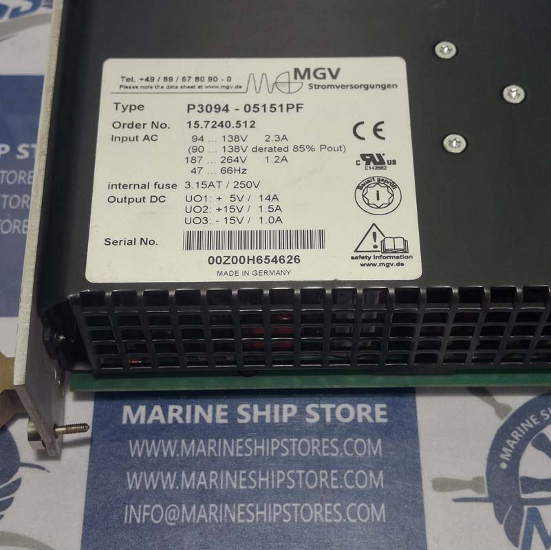MGV STROMVERSORGUNGEN P3094-05151PF POWER SUPPLY