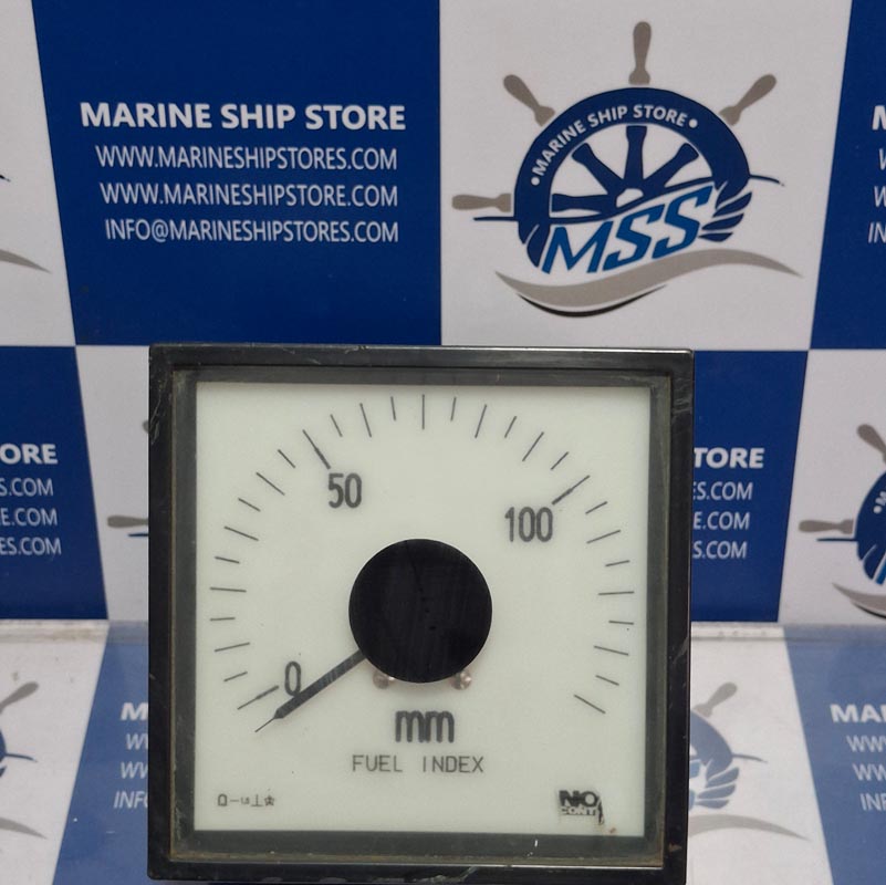 NOR CONTROL DLQ96 RANGE 0-100 MM FUEL INDEX RPM METER