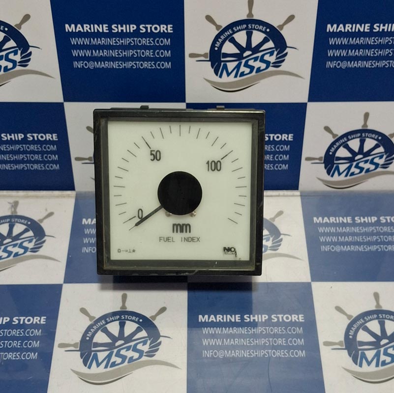 NOR CONTROL DLQ96 RANGE 0-100 MM FUEL INDEX RPM METER