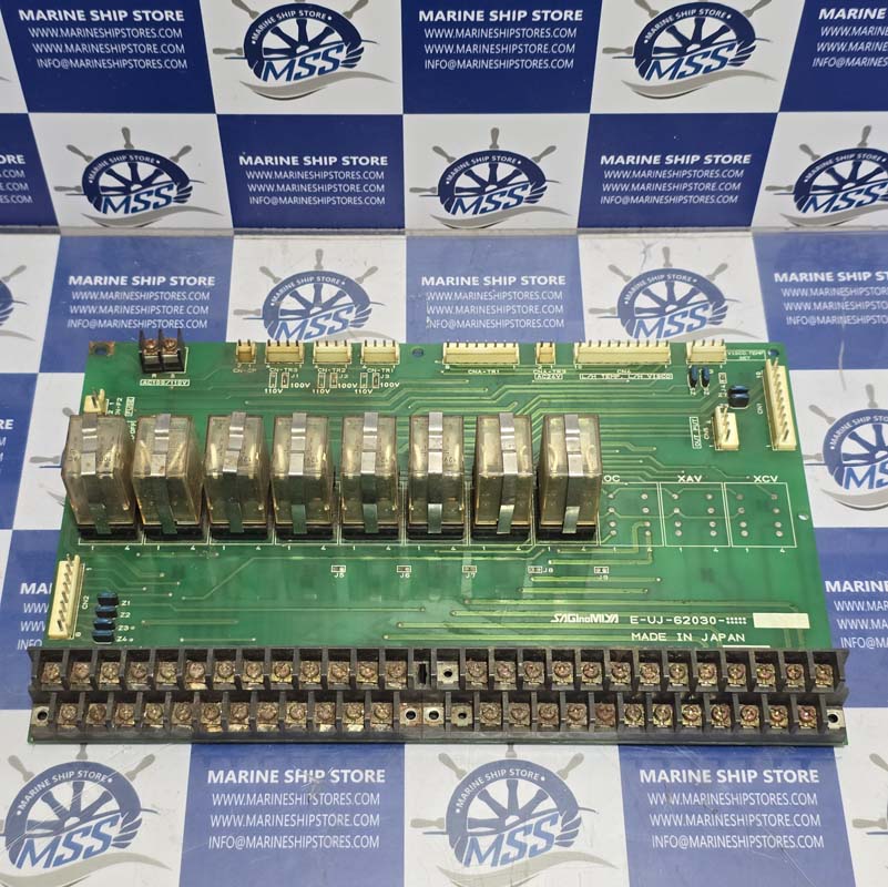 SAGINOMIYA E-UJ-62030 DUJ-PP102 RELAY BOARD