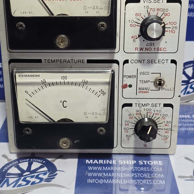 SAGINOMIYA VISCOSITY CONTROL PANEL
