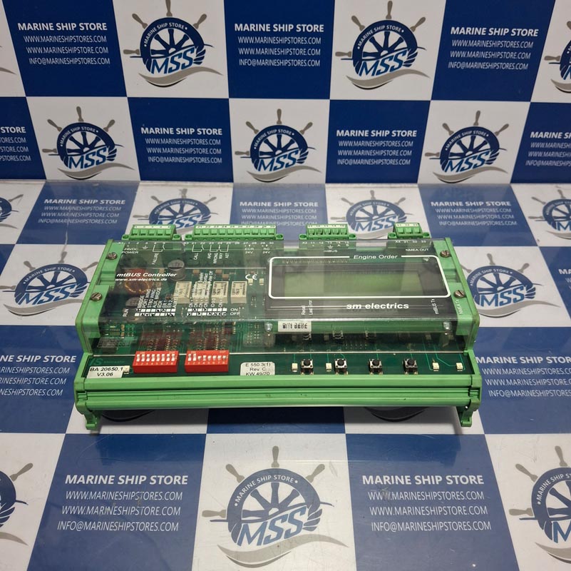 SM ELECTRICS GMBH A067.74 ENGINE ORDER CONTROLLER UNIT SM ELECTRICS GMBH A067.74 ENGINE ORDER CONTROLLER UNIT