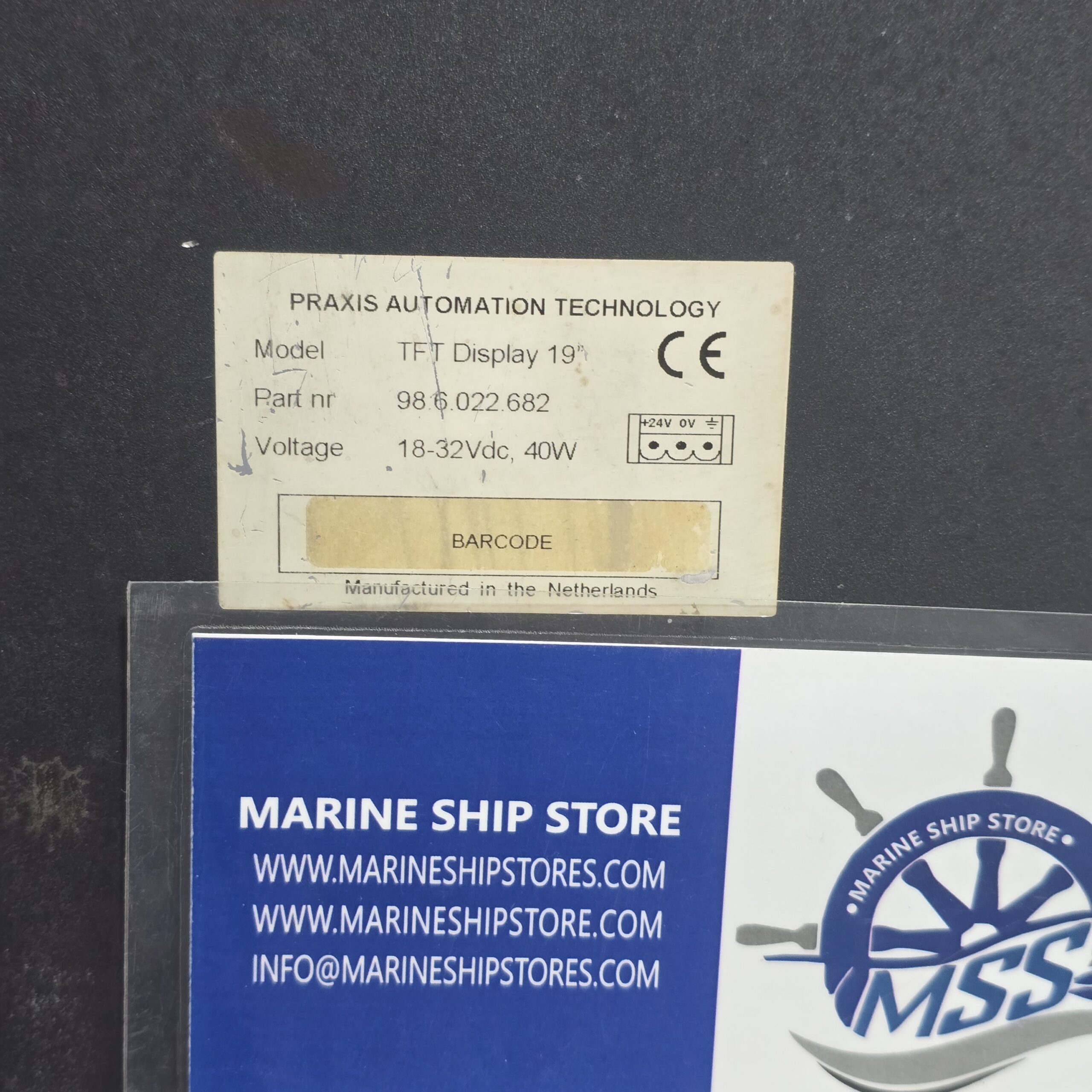 TERASAKI 98.6.022.682 PRAXIS TFT 19-DISPLAY-4 TERASAKI 98.6.022.682 PRAXIS TFT 19-DISPLAY
