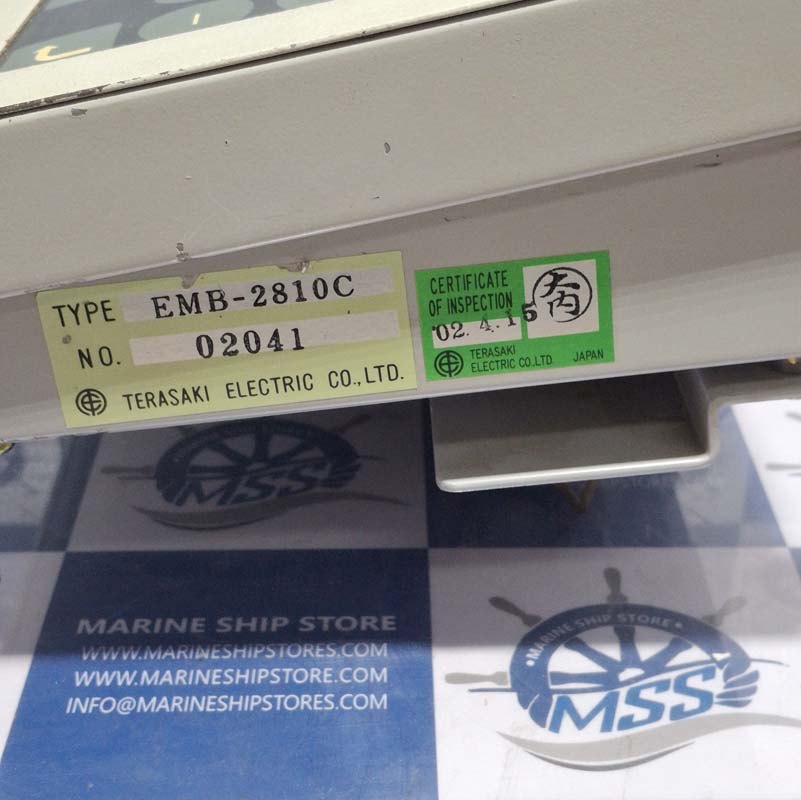 TERASAKI EMB-2810C OPERATING KEYBOARD-5 TERASAKI EMB-2810C OPERATING KEYBOARD