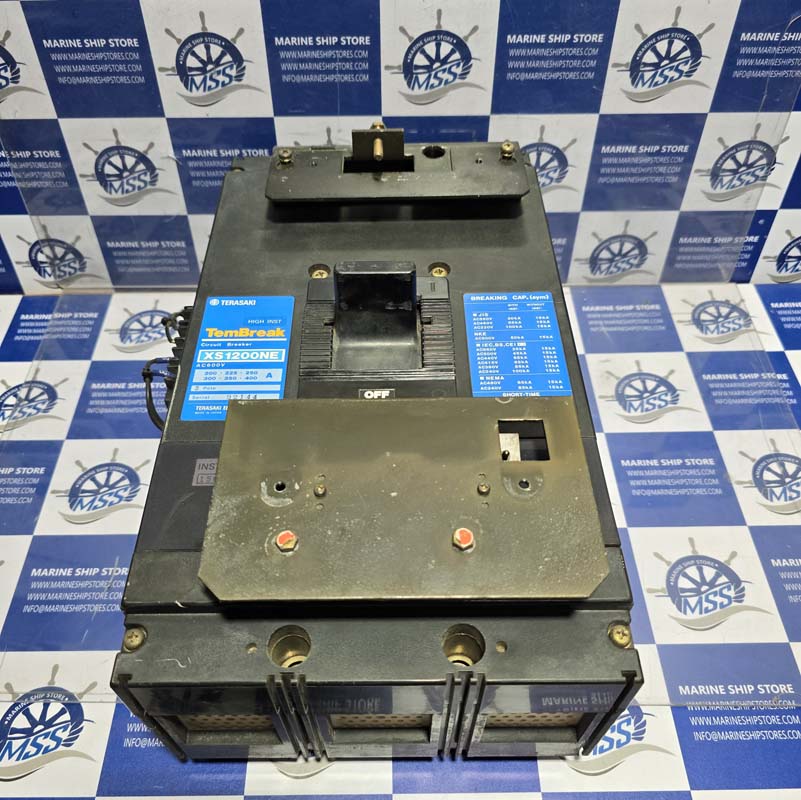 TERASAKI XS1200NE TEMBREAK 3 POLE 200A CIRCUIT BREAKER
