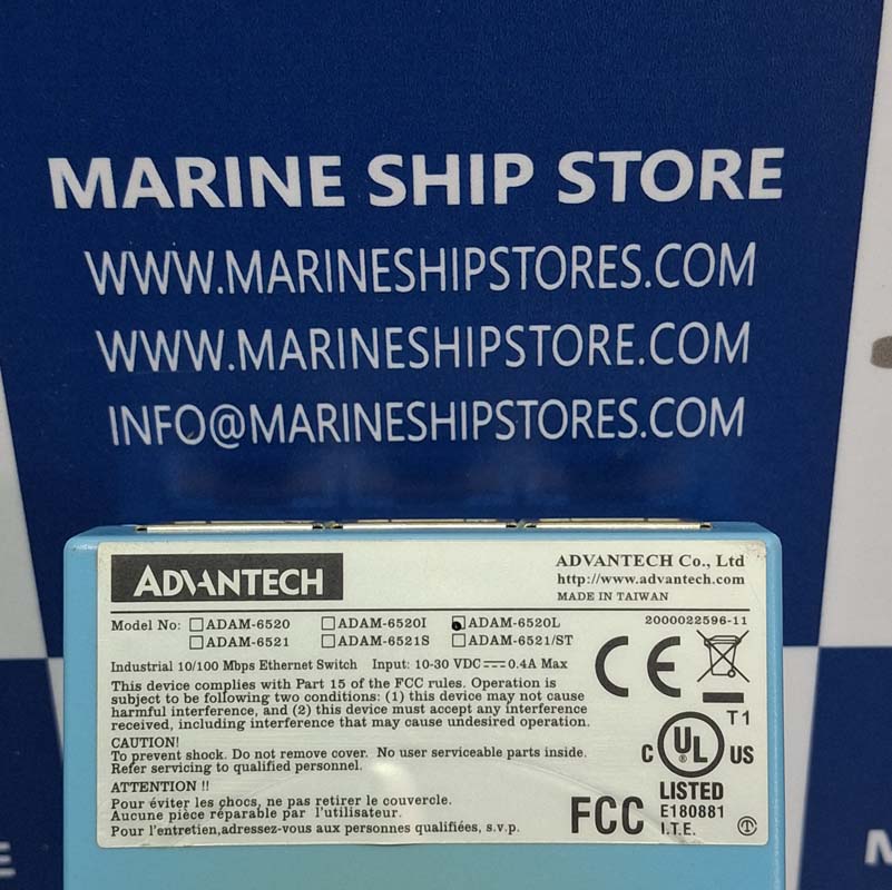 TRELLEBORG ADVANTECH NIM-8179-V0-800-2 ADAM-6520L ETHERNET SWITCH-5 TRELLEBORG ADVANTECH NIM-8179-V0-800-2 ADAM-6520L ETHERNET SWITCH