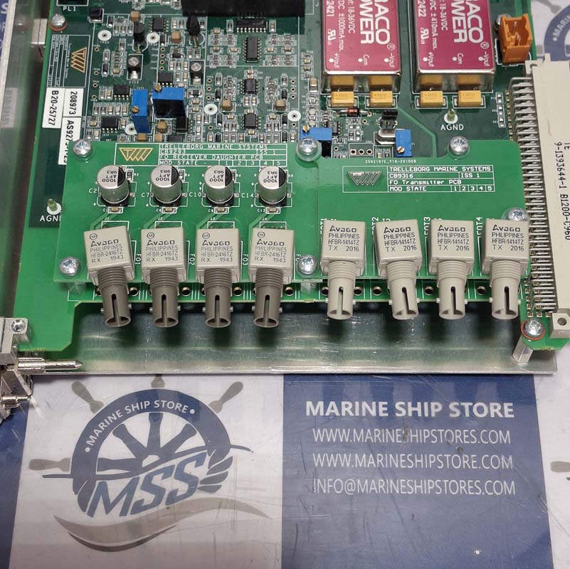 TRELLEBORG MARINE SYSTEMS CB9275 ISS4 ANALOGUE FIBER PCB