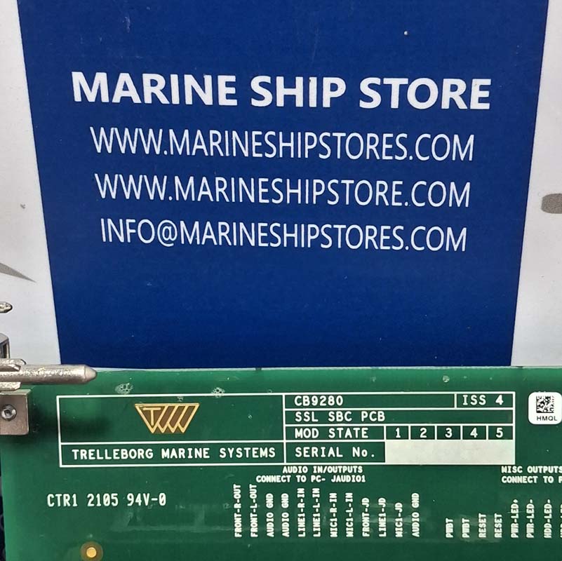TRELLEBORG MARINE SYSTEMS CB9280 ISS4 SSL SBC PCB