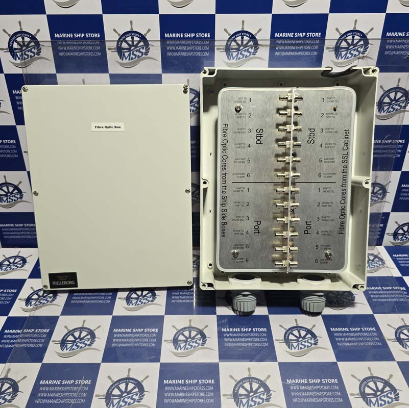 TRELLEBORG MARINE SYSTEMS STBD PORT SSL CABINET FIBER OPTIC BOX