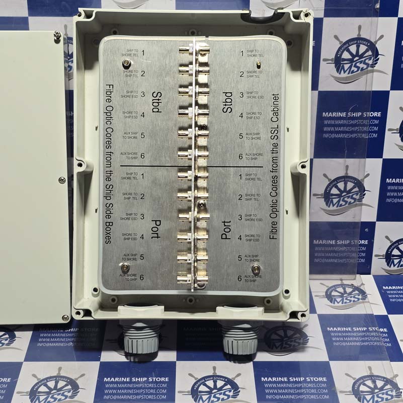 TRELLEBORG MARINE SYSTEMS STBD PORT SSL CABINET FIBER OPTIC BOX