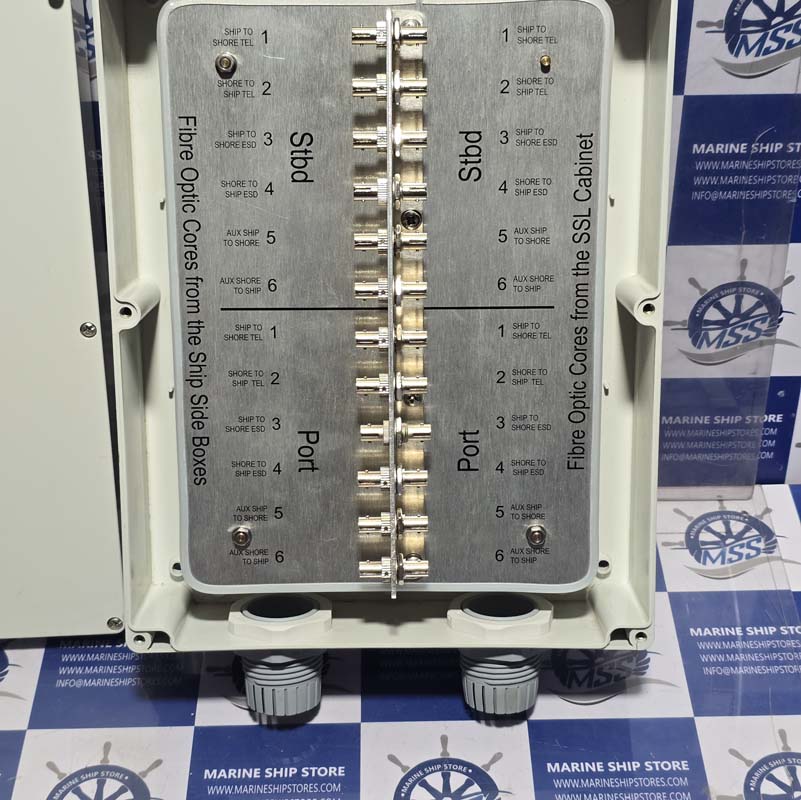 TRELLEBORG MARINE SYSTEMS STBD PORT SSL CABINET FIBER OPTIC BOX