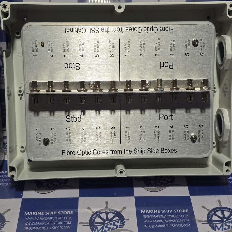 TRELLEBORG MARINE SYSTEMS STBD PORT SSL CABINET FIBER OPTIC BOX
