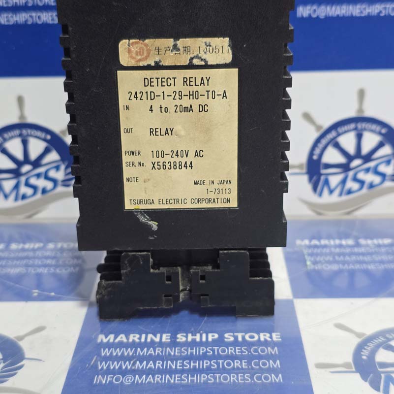 TSURUGA 2421D-1-29-H0-T0-A DETECT RELAY