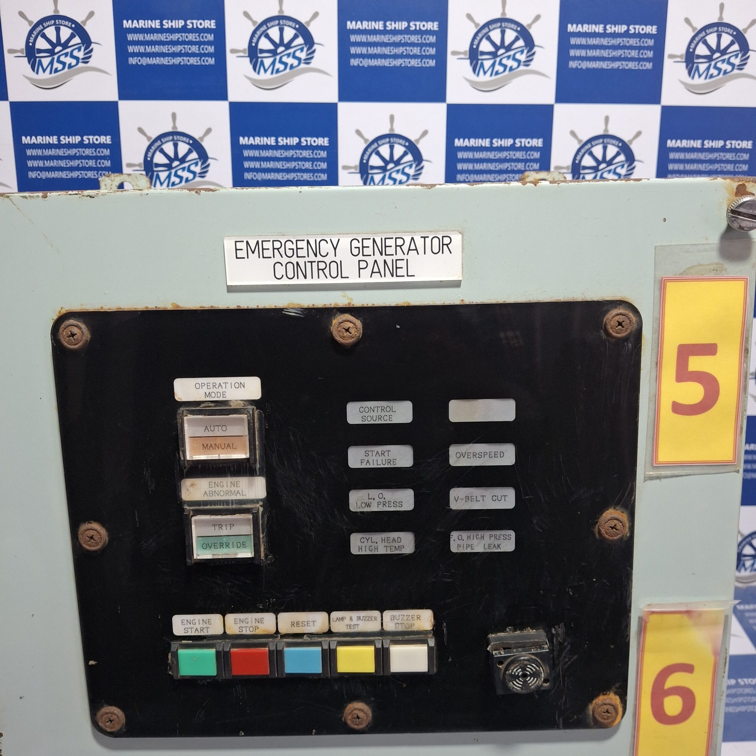 UNIKAS MD-2C EMERGENCY GENERATOR CONTROL PANEL