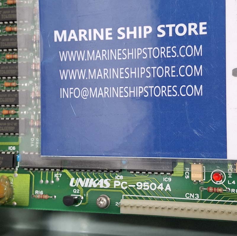 UNIKAS PC-9504A PCB CARD, UNIKAS PC-9504A, PC-9504A PCB CARD, PC-9504A, MARINE SHIP STORE