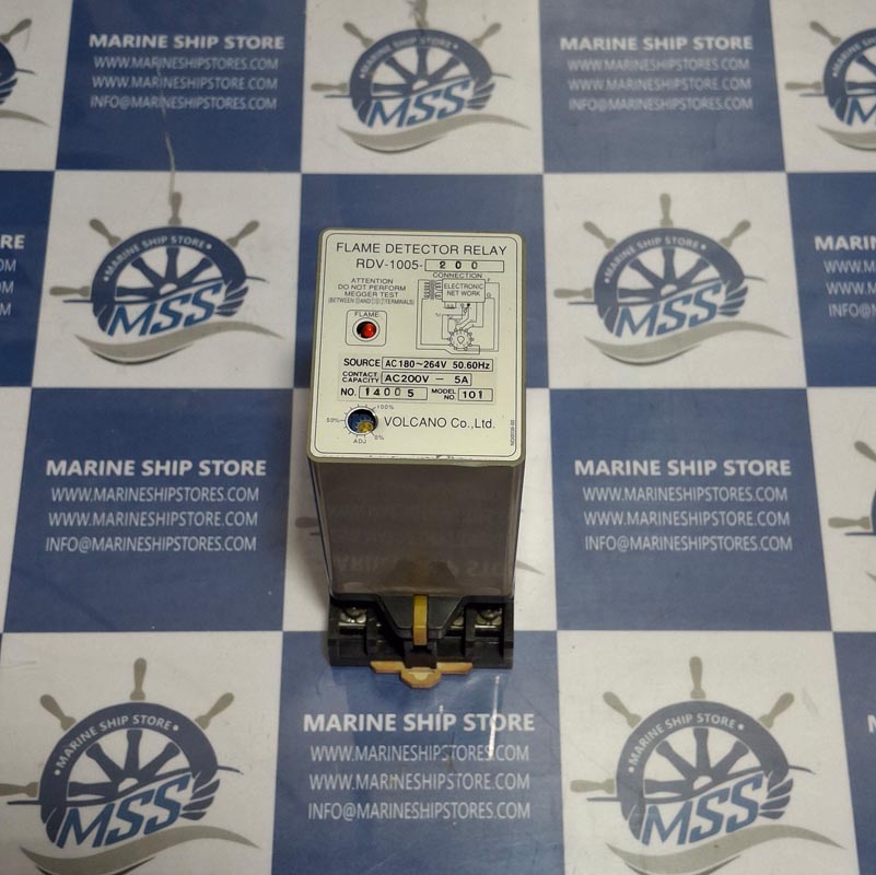 VOLCANO RDV-1005-200 FLAME DETECTOR RELAY VOLCANO RDV-1005-200 FLAME DETECTOR RELAY