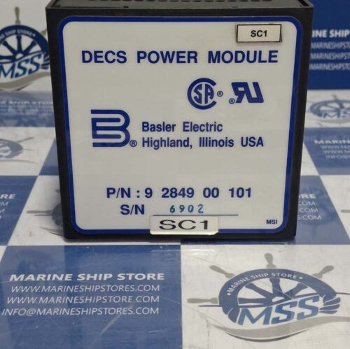 BASLER ELECTRIC 9 2849 00 101 DECS POWER MODULE