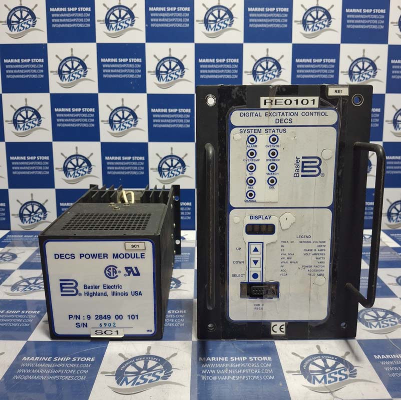 BASLER ELECTRIC 9 2849 00 101 DECS125-15 DECS POWER MODULE DIGITAL EXCITATION CONTROL SYSTEM