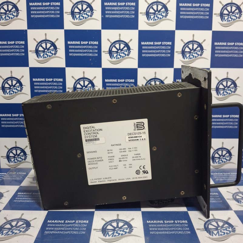 BASLER ELECTRIC DECS125-15 DIGITAL EXCITATION CONTROL SYSTEM
