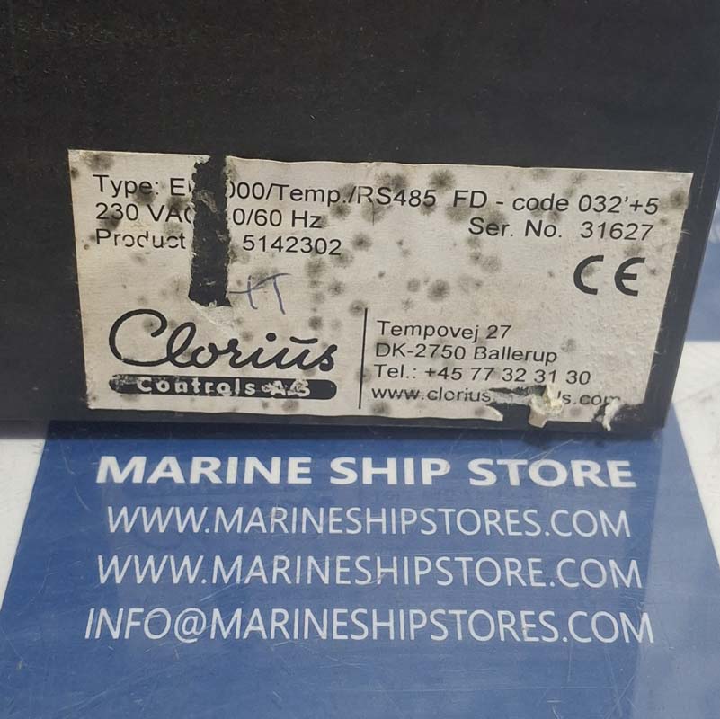 CLORIUS CONTROLS ER 2000 TEMP.RS485 TEMPERATURE CONTROLLER