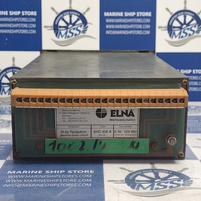 ELNA AHD 408 A PUMP AND COMPRESSOR CONTROL ALARM