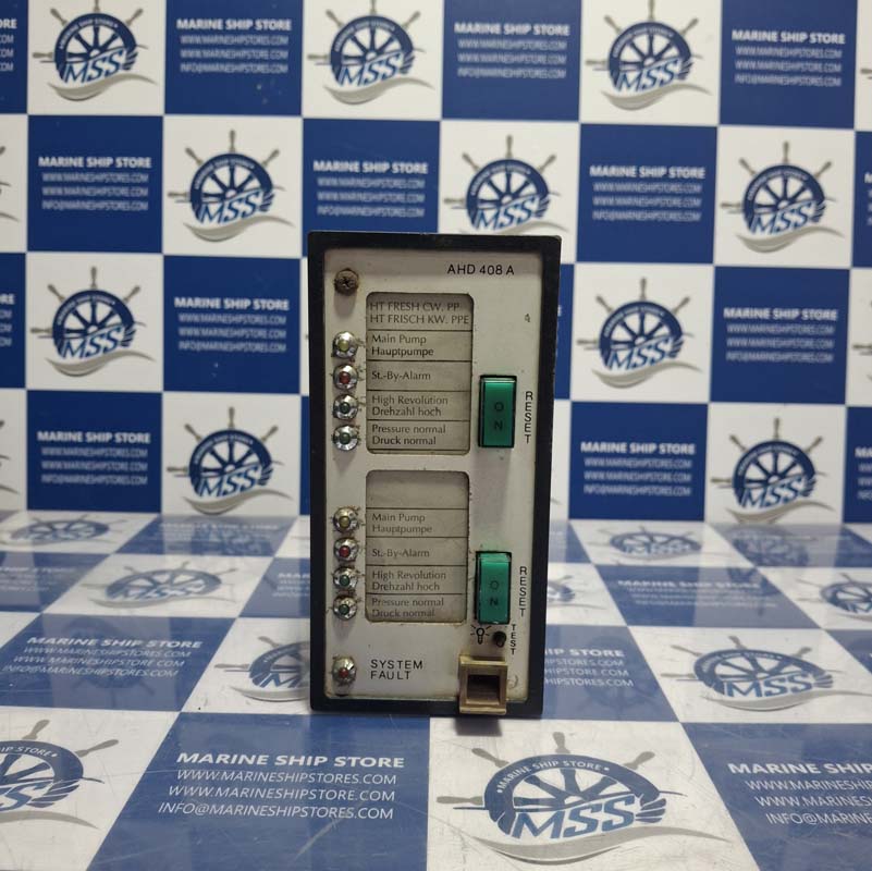 ELNA AHD 408 A PUMP AND COMPRESSOR CONTROL ALARM