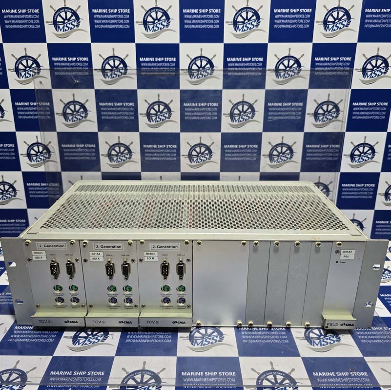 GECMA 84-2 TCV-2I PSU2 CONTROLLER RACK UNIT GECMA 84-2 TCV-2I PSU2 CONTROLLER RACK UNIT