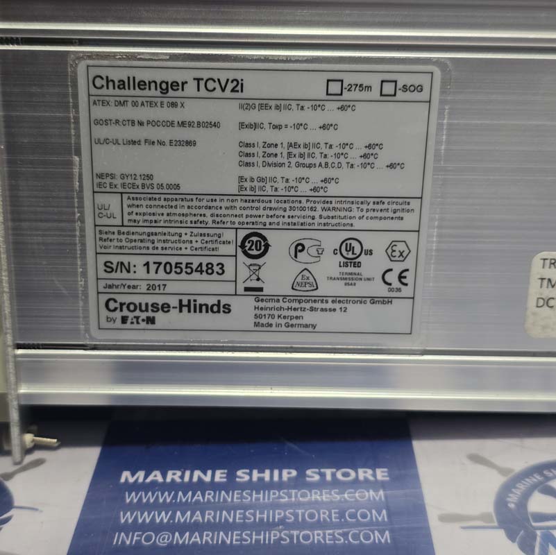 GECMA CHALLENGER TCV2I TRANSMISSION CARD-4 GECMA CHALLENGER TCV2I TRANSMISSION CARD